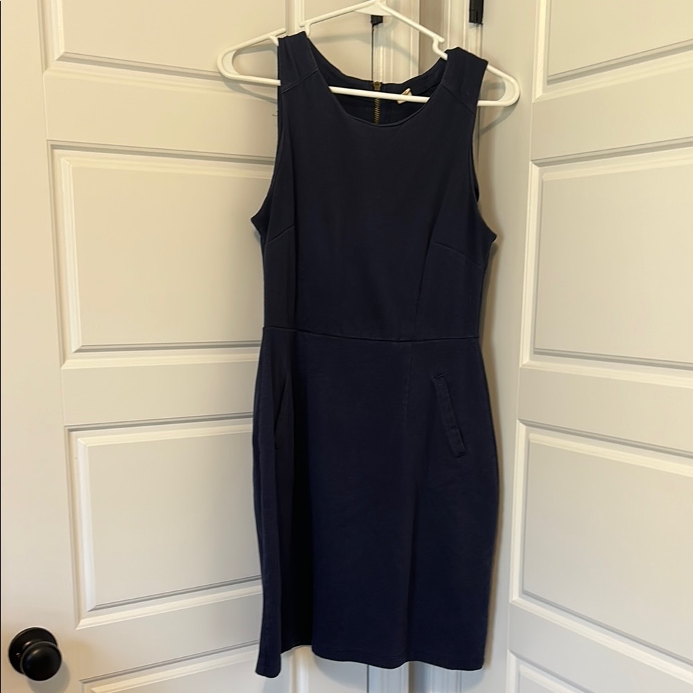 Classic Old Navy Sleeveless Dress in Navy Blue
